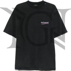 Balenciaga logo-embroidered T-shirt